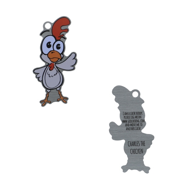 Charles the Chicken Travel Tag